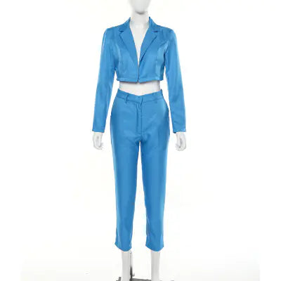 Conjunto Blazer Mujer Elegante