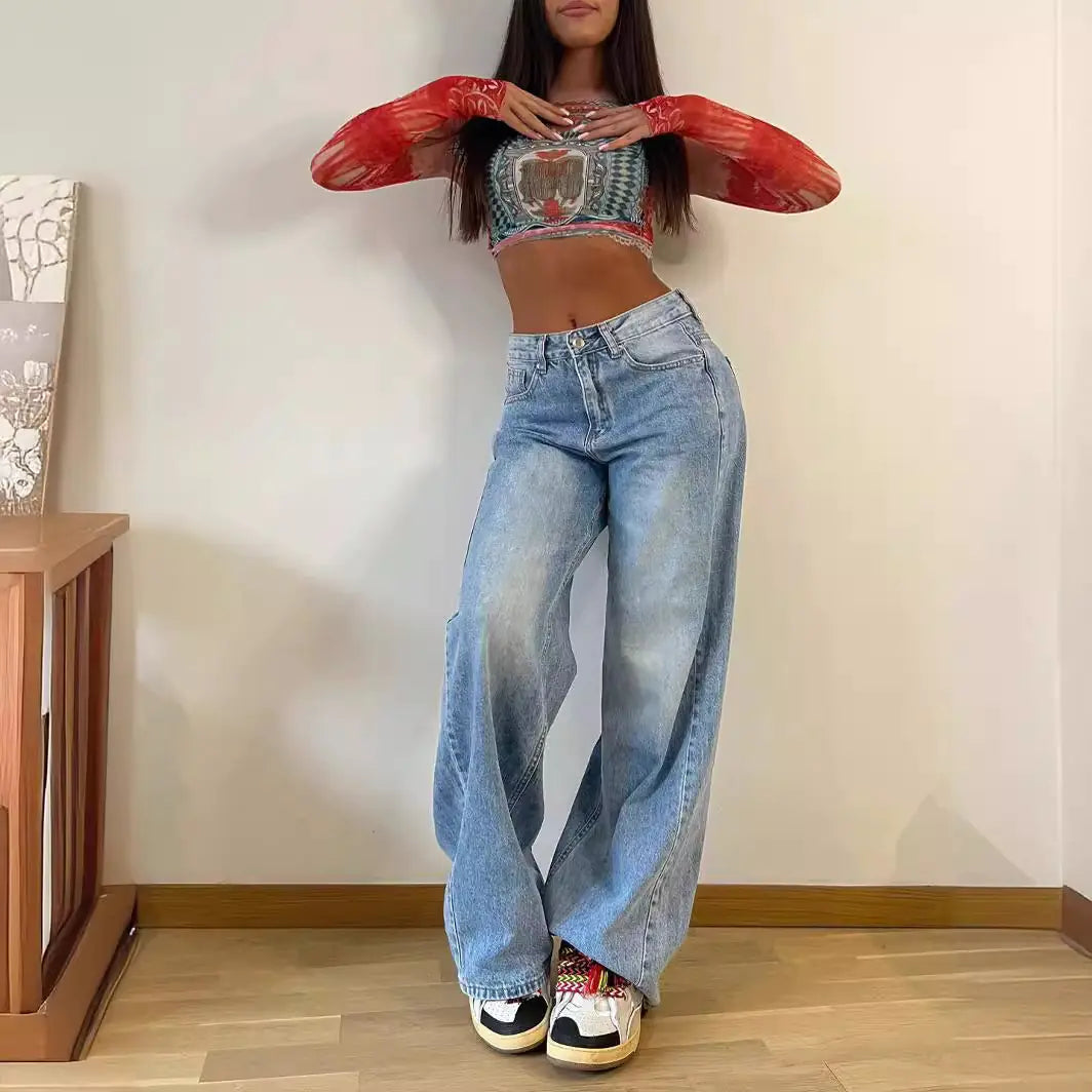 Jeans de Pierna Ancha
