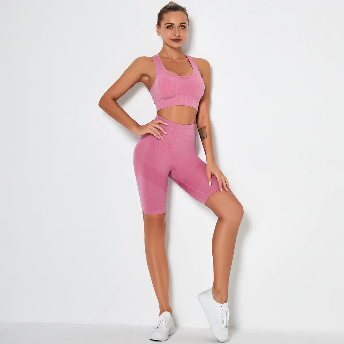 Conjunto de Yoga Atléticas - Sujetador Deportivo y Leggings