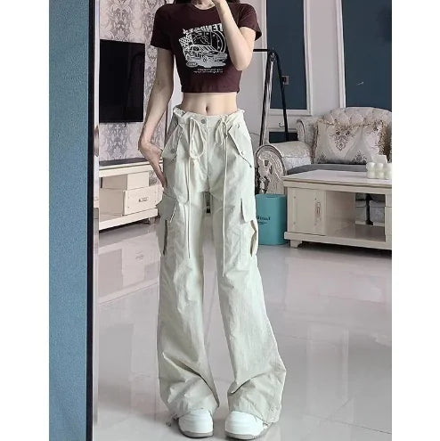 Pantalones Anchos de Cintura Alta