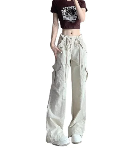 Pantalones Anchos de Cintura Alta