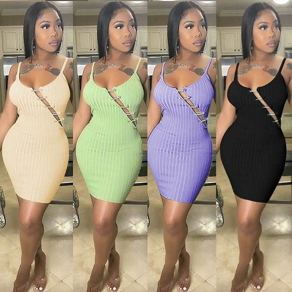 Vestido Tirante Fino para Mujer