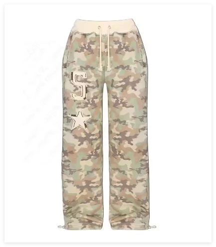Women's Camo Cardigan & Pants Set