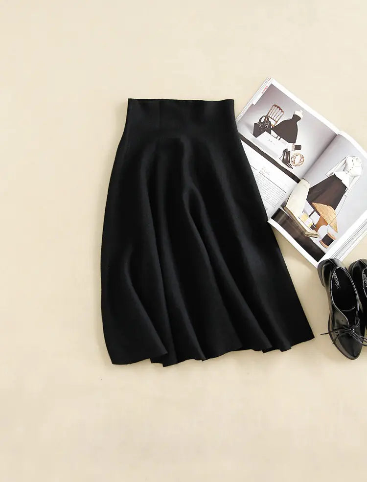 Falda Midi Plisada