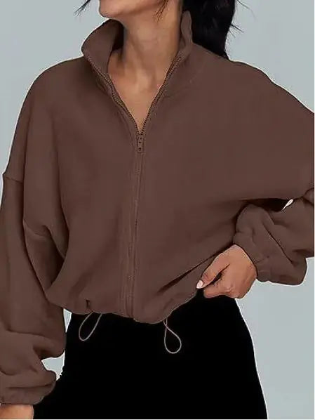 Chaqueta Polar con Cierre para Mujer