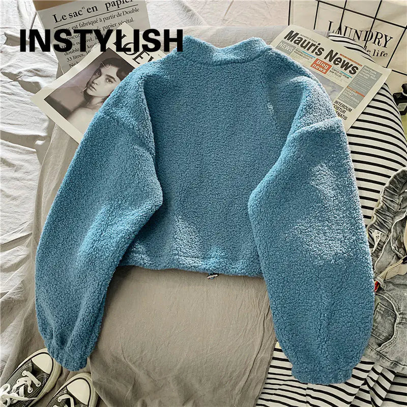 Sudadera con Capucha de Forro Polar con Bordado