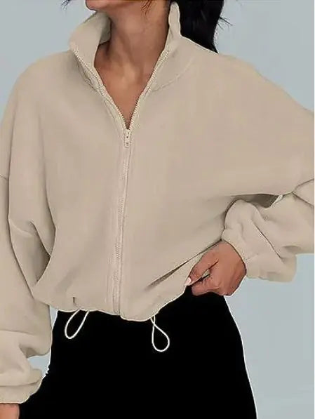 Chaqueta Polar con Cierre para Mujer