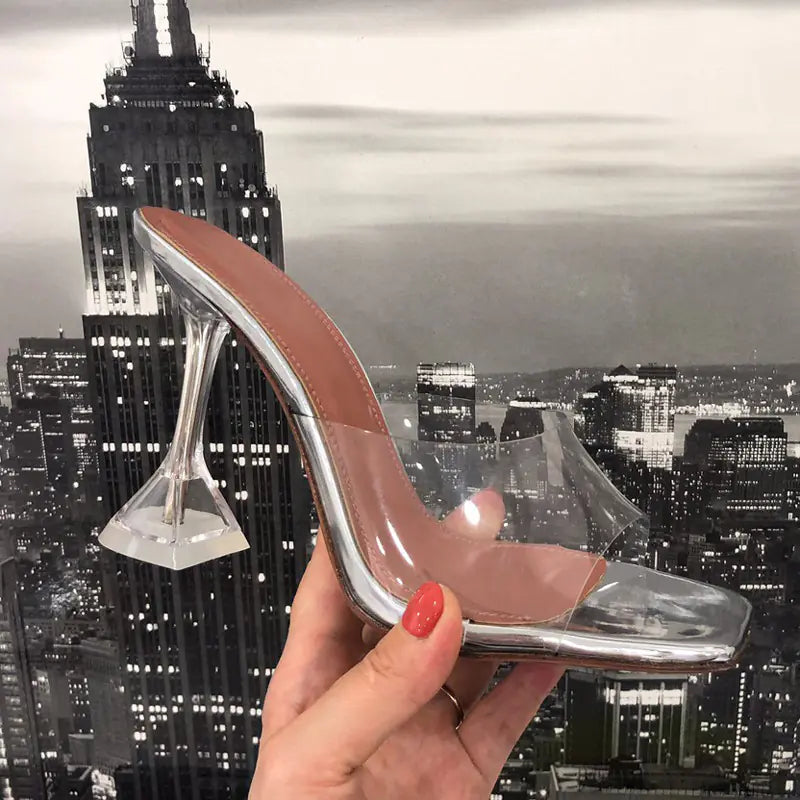 Sandalias Transparentes Crystal