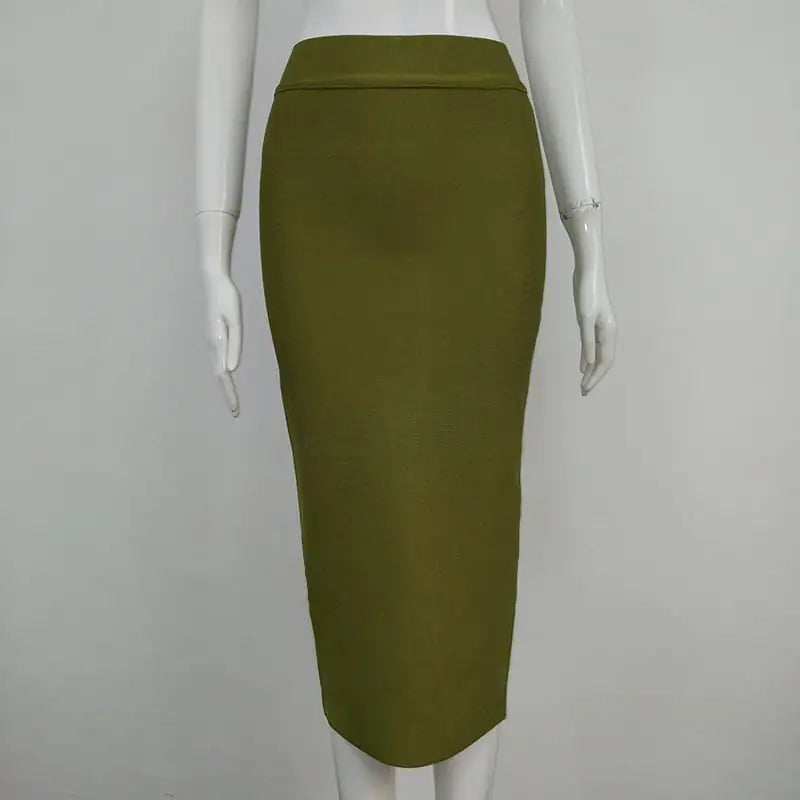 Falda Bandage Ajustada para Mujer – Elegancia y Estilo Versátil