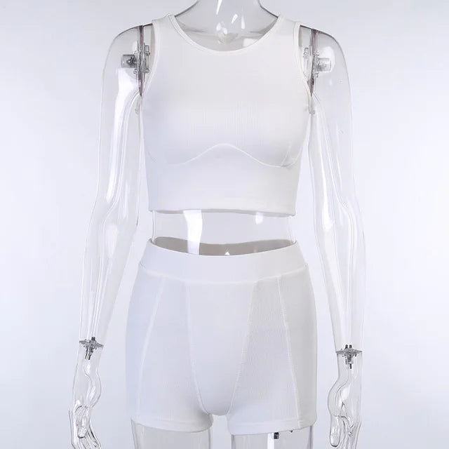 Conjunto Deportivo de Top y Shorts