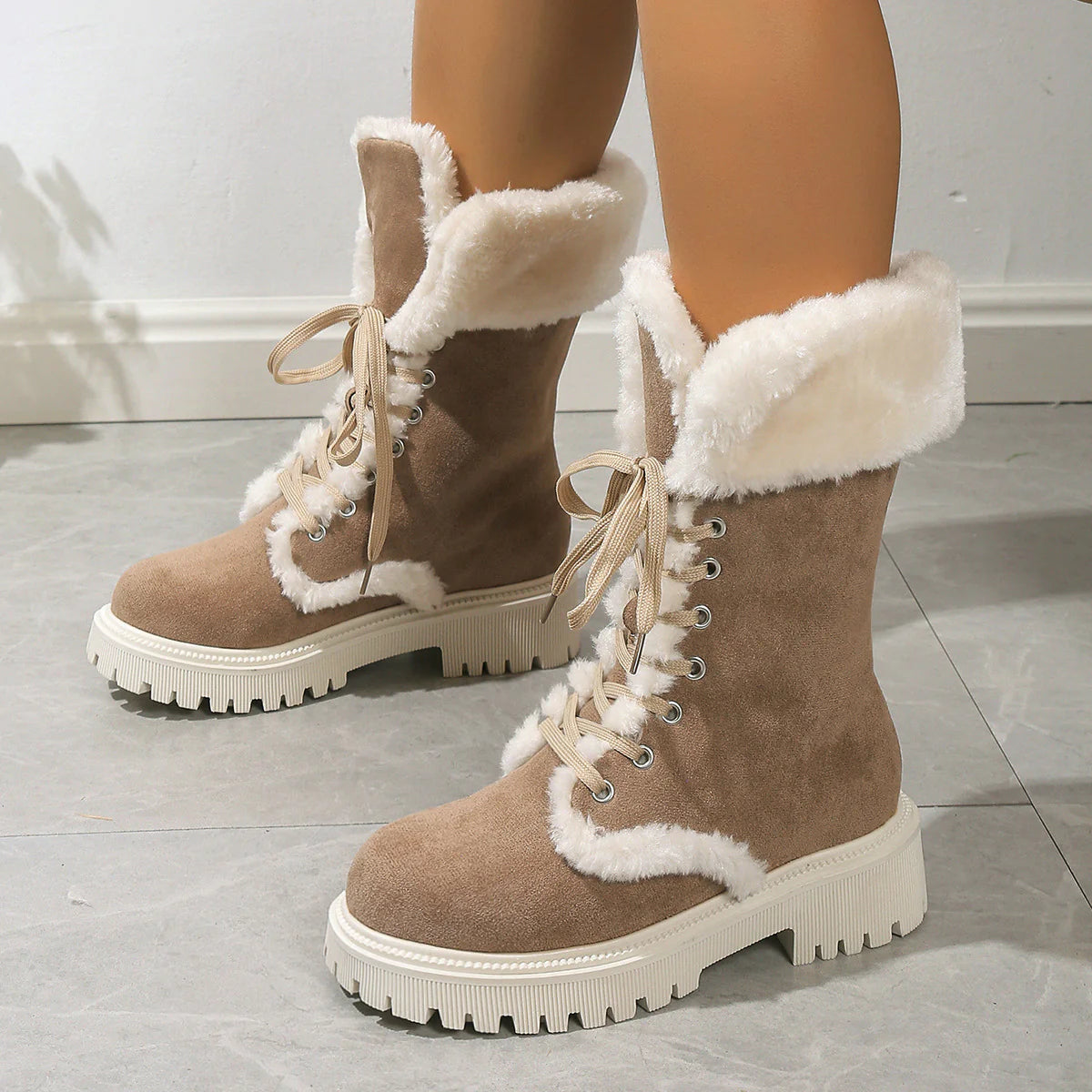 Botas de Nieve Mid-Calf