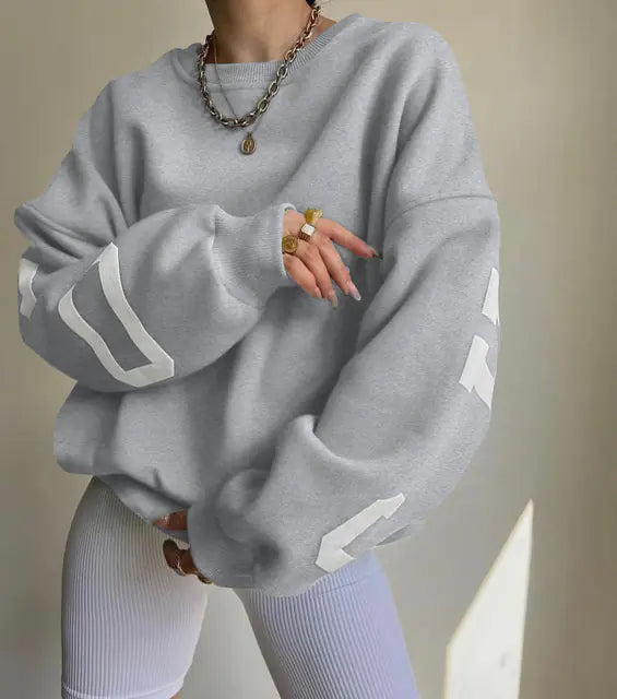 Suéter Holgado de Lana Y2K