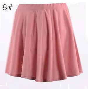 Falda Mini Plisada de Talle Alto LIVA