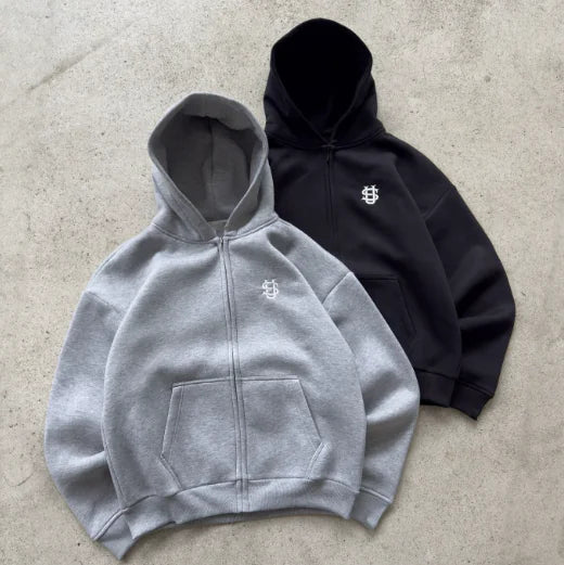 Cárdigan Casual con Cremallera para Mujer