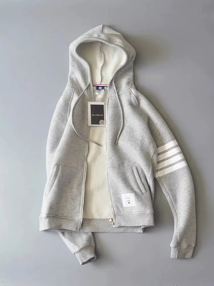 Women's Hooded Fleece Cardigan Sweatshirt