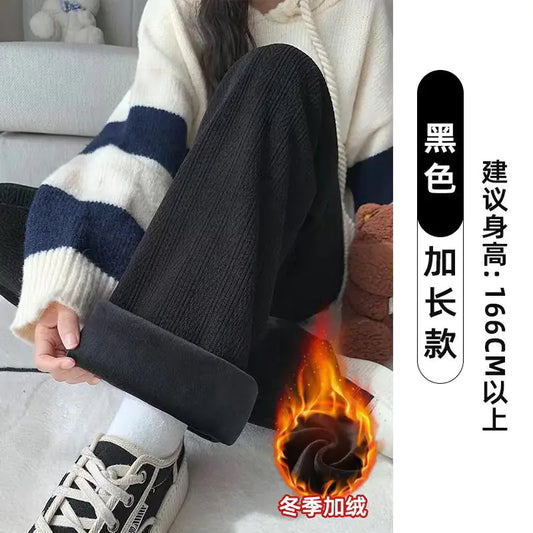 Pantalones de Pierna Ancha y Cintura Alta para Mujer