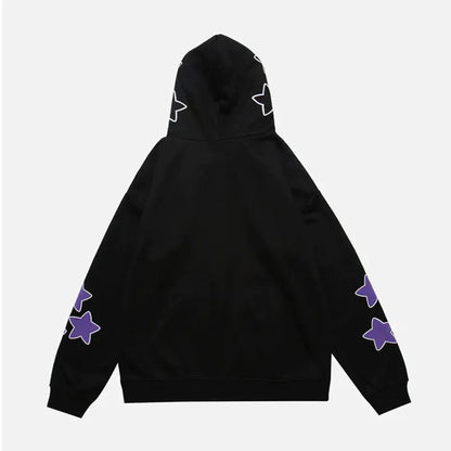 Sudadera con Capucha y Cremallera Harajuku Y2K