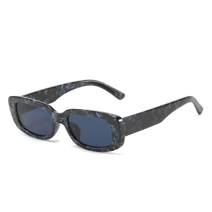 Y2K Small Rectangular Candy Tone Sunglasses for All