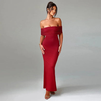 Vestido Elegante con Espalda Abierta para Mujer