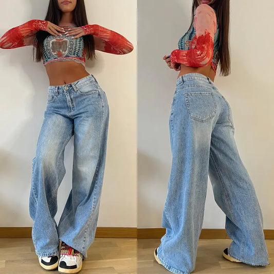 Jeans de Pierna Ancha