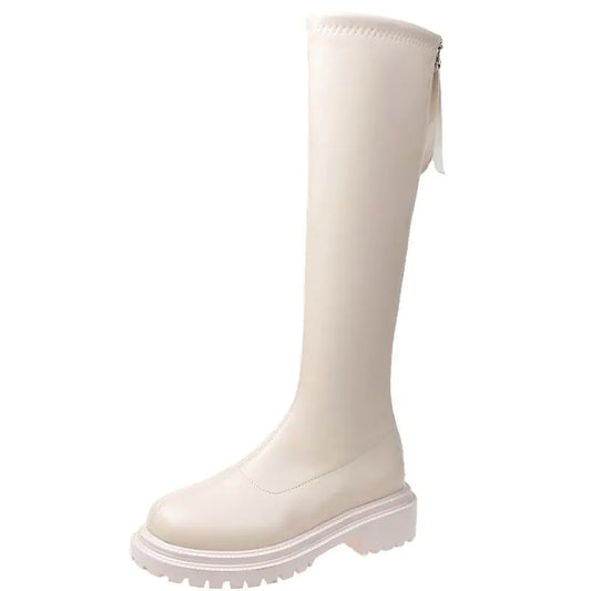 Botas Altas de Terciopelo
