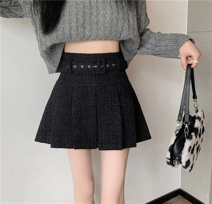 Falda Midi Plisada para Mujer
