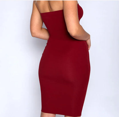 Vestido Sin Tirantes