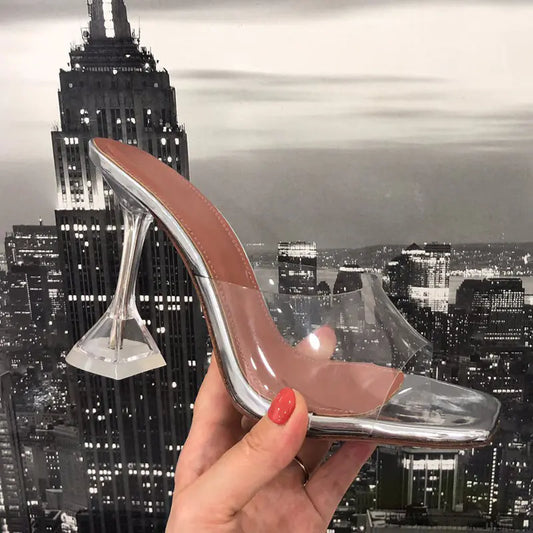 Sandalias Transparentes Crystal