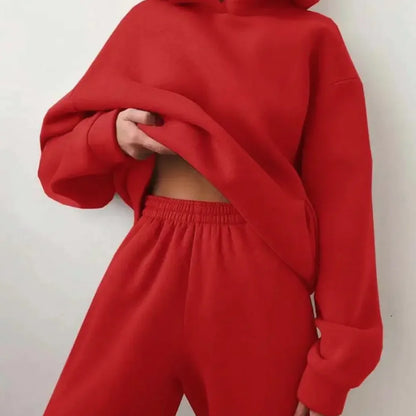 Chándal con Capucha para Mujer