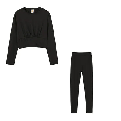 Conjunto Deportivo Casual de Dos Piezas para Otoño