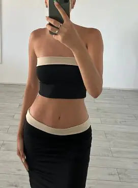 Conjunto Dos Piezas Top Tubo