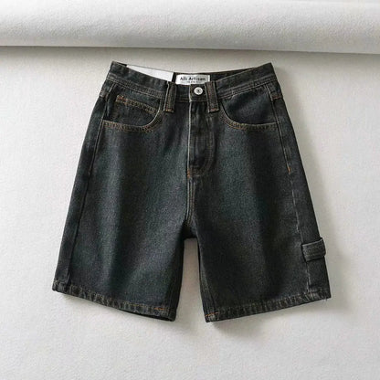 Pantalones de Mezclilla de Cintura Alta