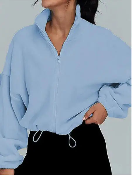Chaqueta Polar con Cierre para Mujer