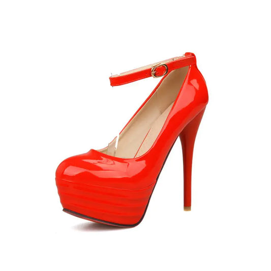 Zapatos de Tacón Altos con Plataforma