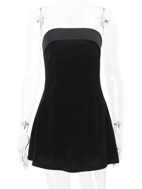 Vestido Mini sin Mangas