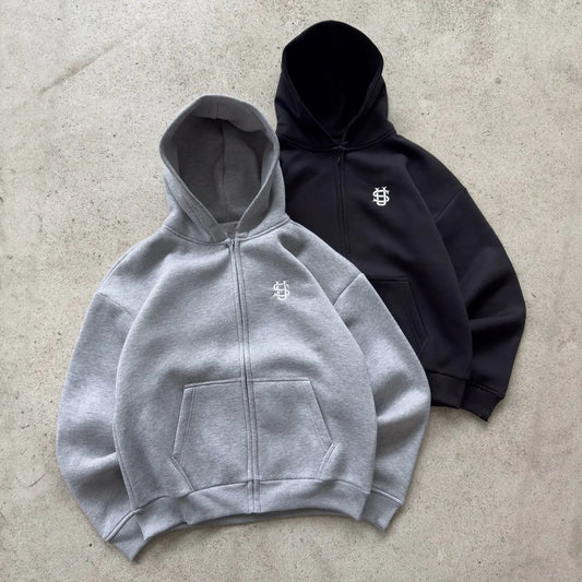 Cárdigan Casual con Cremallera para Mujer