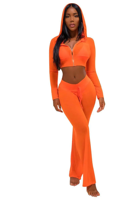 Sheer Mesh Outfit Set