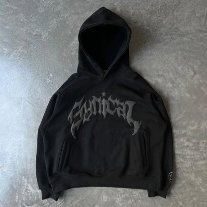 Sudadera con Capucha Gótica Vintage
