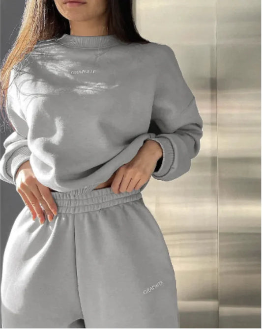Conjunto Deportivo Casual de Ajuste Delgado
