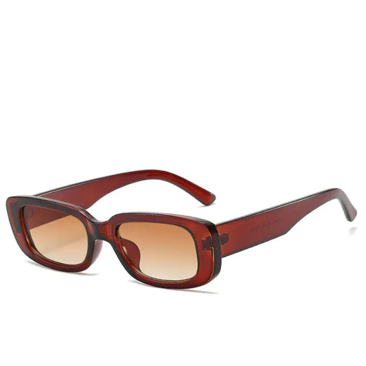 Y2K Small Rectangular Candy Tone Sunglasses for All