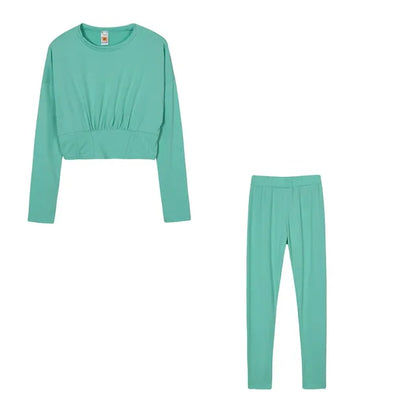 Conjunto Deportivo Casual de Dos Piezas para Otoño