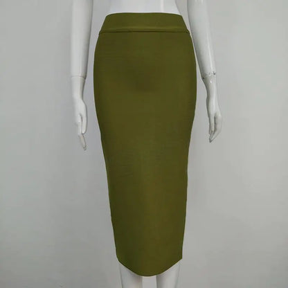 Falda Bandage Ajustada para Mujer – Elegancia y Estilo Versátil
