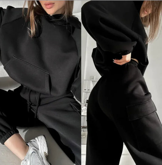 Conjunto de Suéter de Ocio