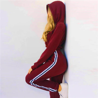 Conjunto Deportivo de Sudadera con Capucha