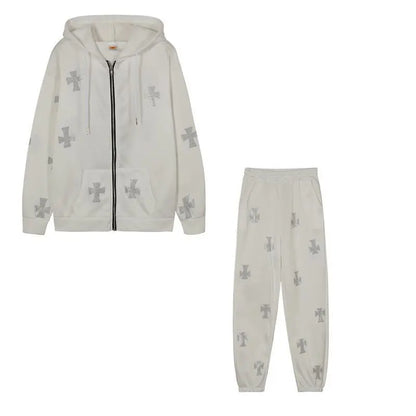 Conjunto de Dos Piezas con Diseño de Cruz