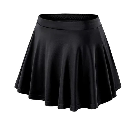 Falda Mini Plisada de Talle Alto LIVA