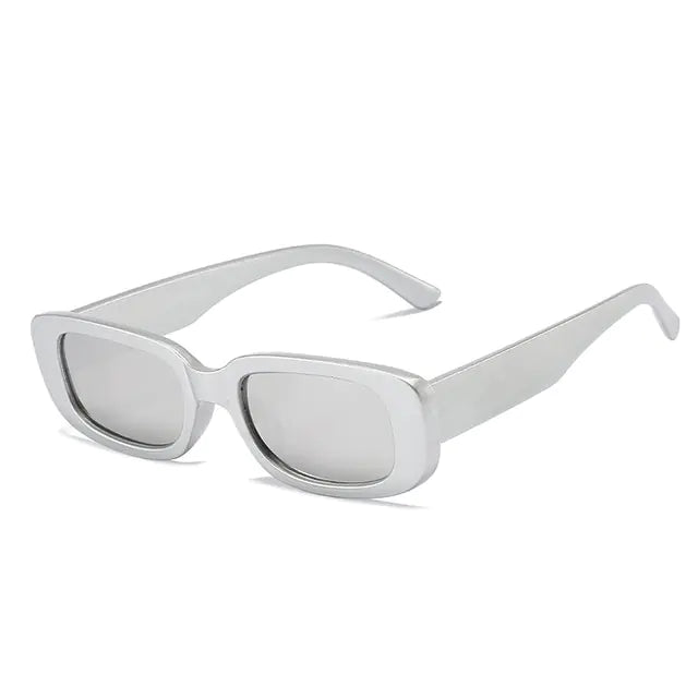 Y2K Small Rectangular Candy Tone Sunglasses for All