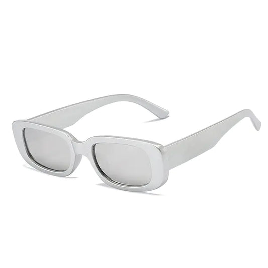 Y2K Small Rectangular Candy Tone Sunglasses for All