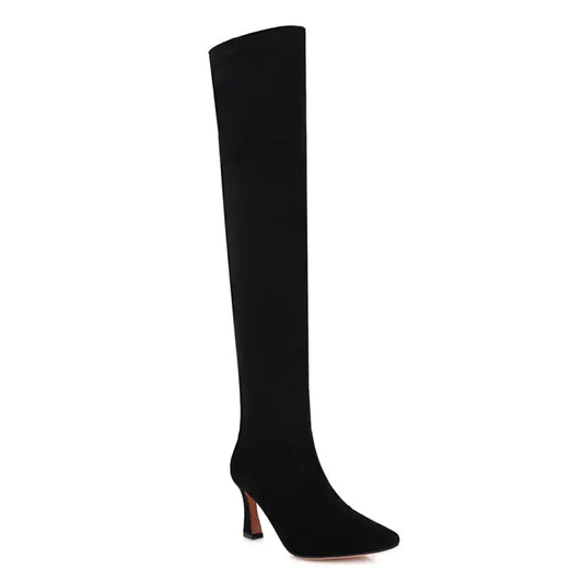 Botas Elásticas de Mujer por Encima de la Rodilla