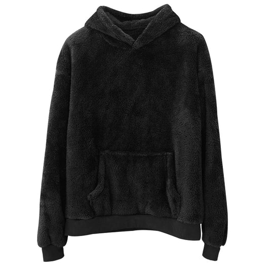 Sudadera con Capucha de Terciopelo